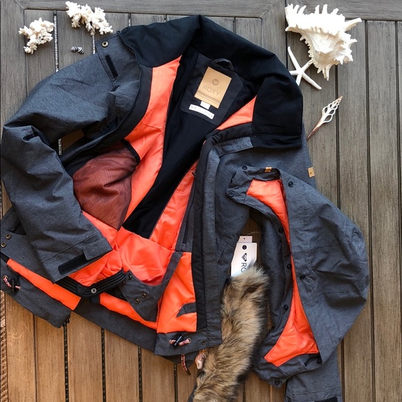 🌴🌼ROXY- GROVE SKI/SNOWBOARD JACKET 🌼🌴 - Picture 15 of 16